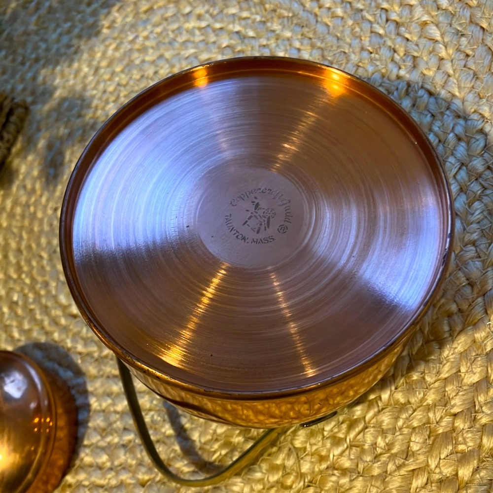 Small Copper Tea Kettle - Coppercraft Guild - Picture 8 of 12